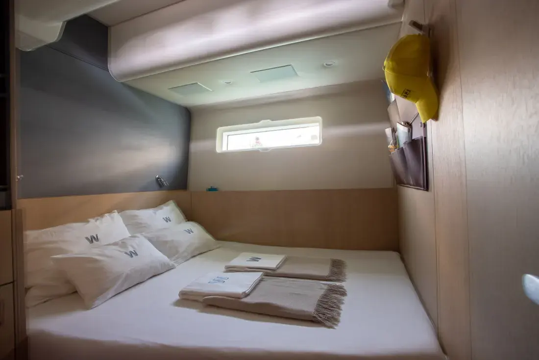 Sailing Yacht W, interior, below deck