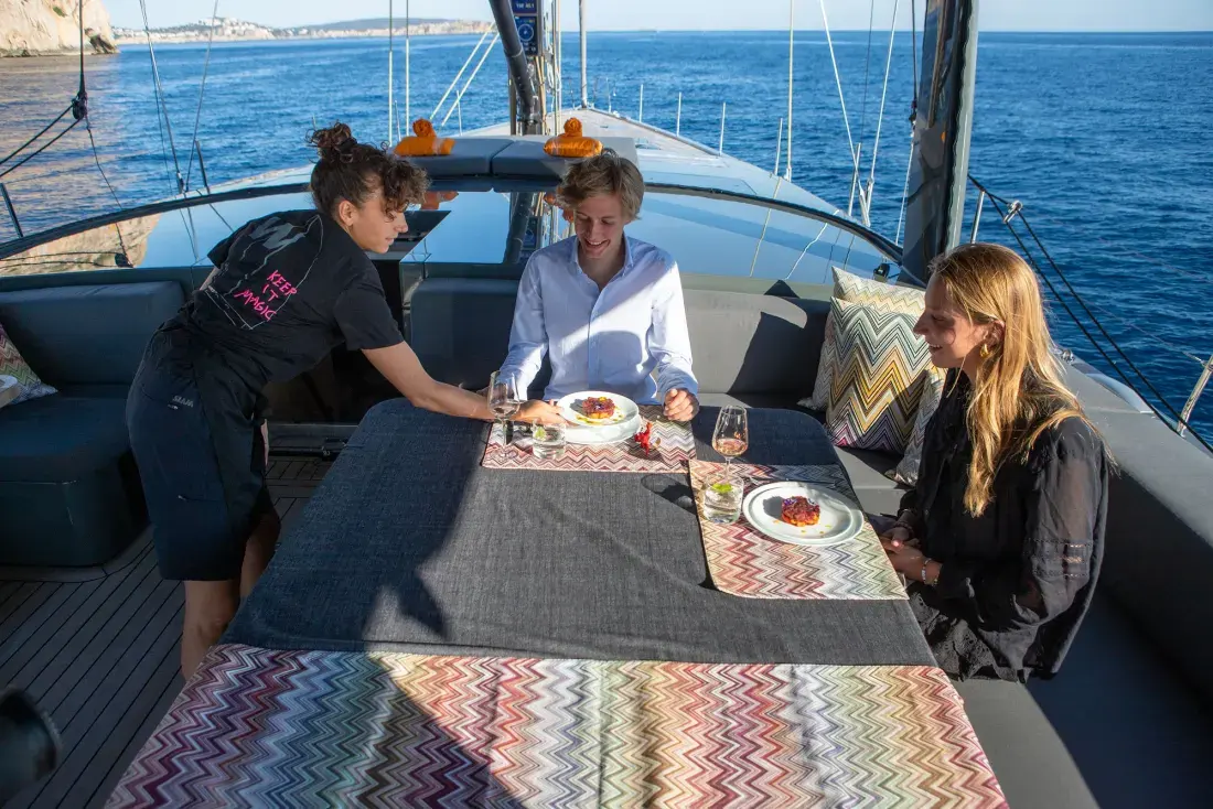 Life on board Sailing Yacht W