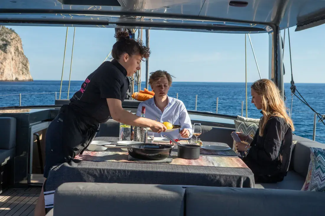 Life on board Sailing Yacht W