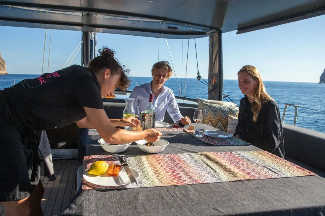 Life on board Sailing Yacht W