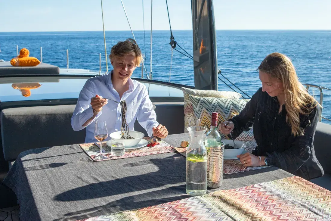 Life on board Sailing Yacht W